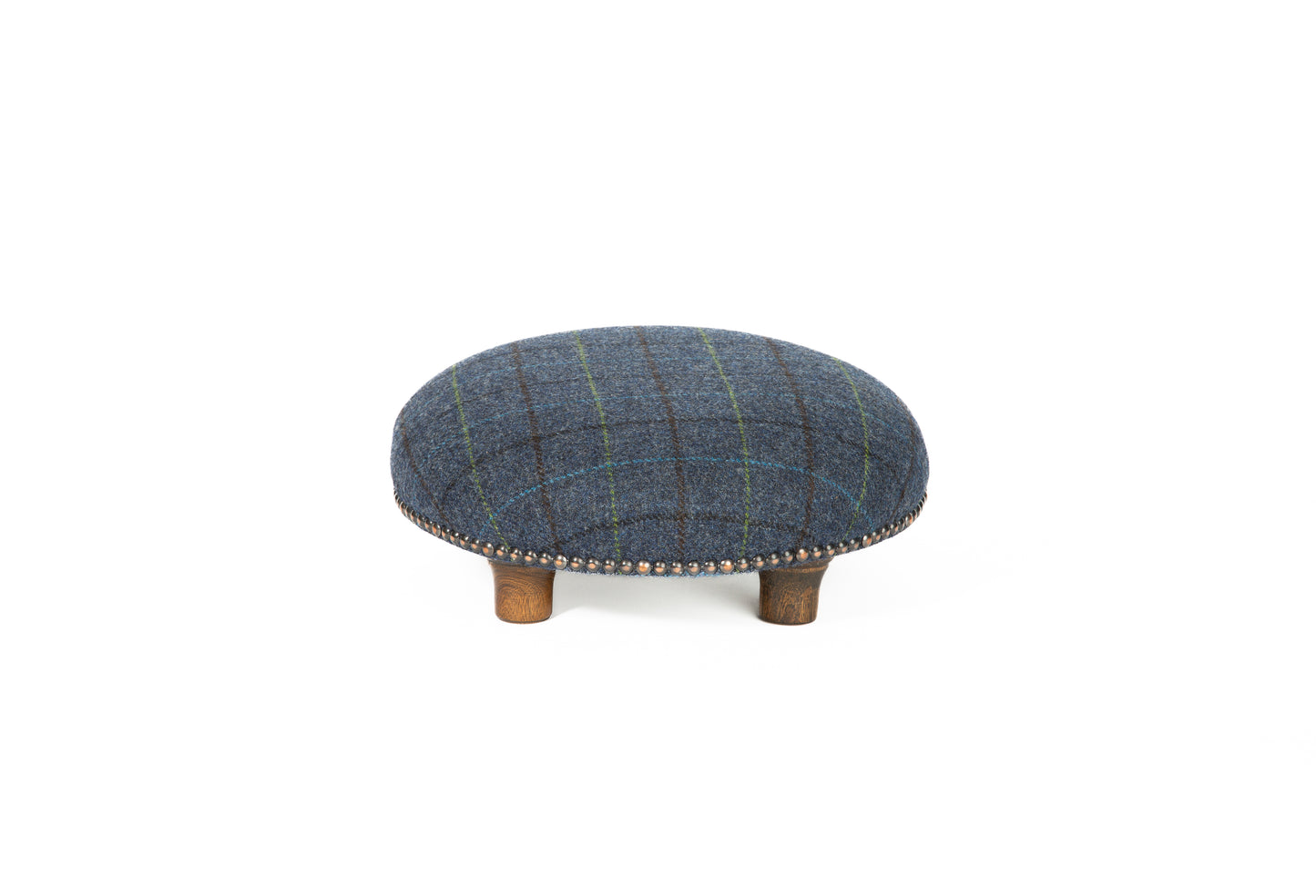 Round foot stool Grey Hound